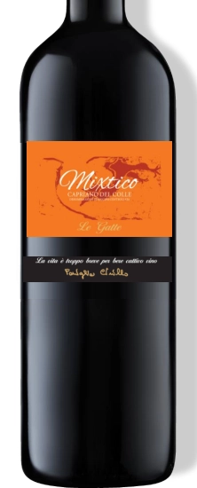 Вино Le Gatte  Mixtico  Rosso  Ле Гатте  Микстико Россо  2018  750  мл