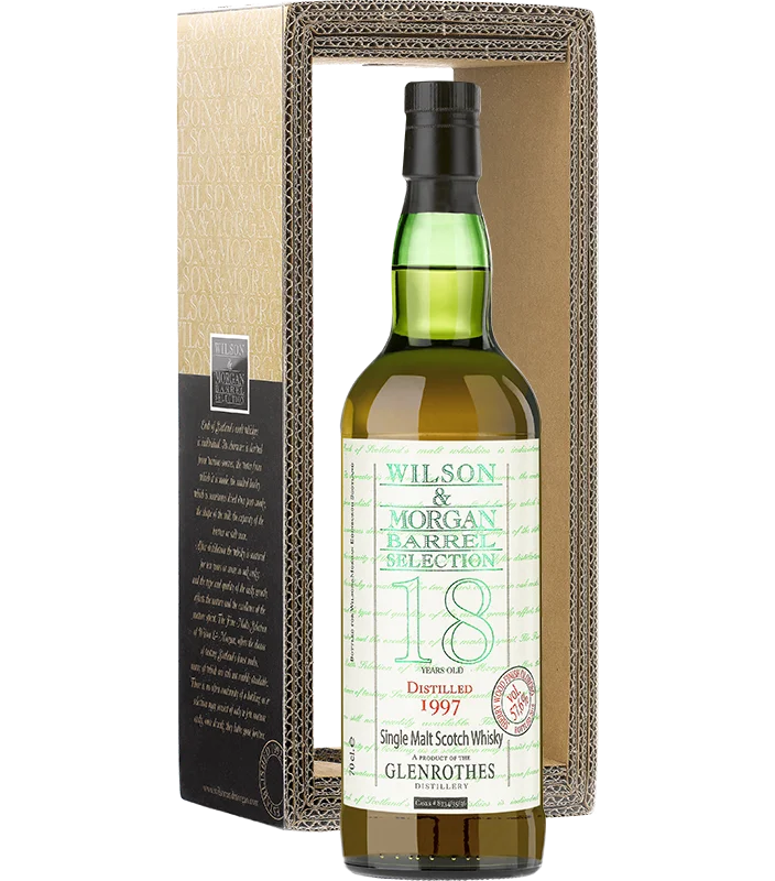 Виски Glenrothes Oloroso Finish №8734/5/6 cask strength, Гленрот Олоросо, 1997,  57,6% 70cl. В коробка c пластиковым чехлом.
