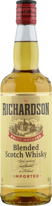 Виски Richardson  Blended Scotch Whisky 1000 мл