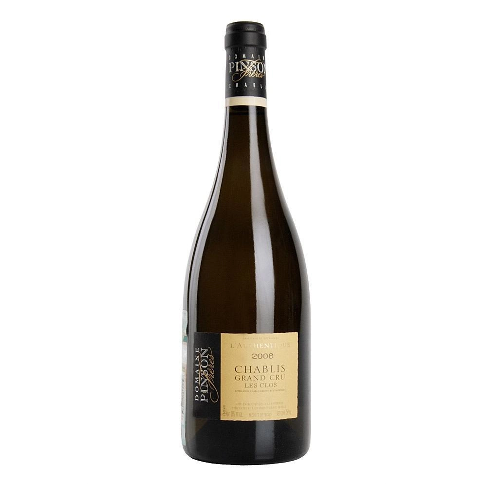 Вино Domaine Pinson  AOC Chablis Grand Cru Les Clos Authentique  2012 750 мл
