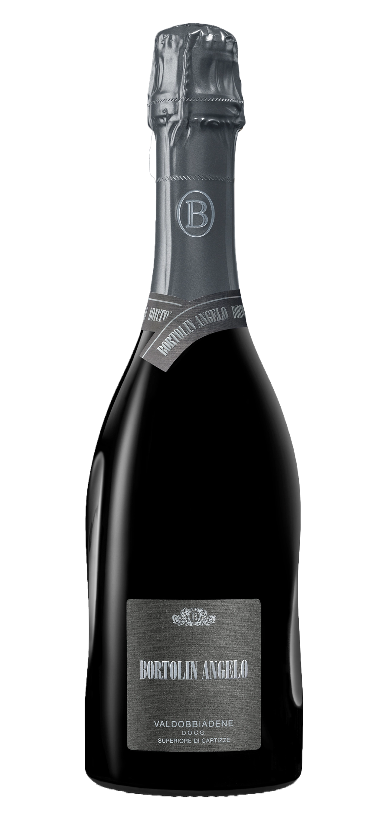 Игристое вино  Bortolin Angelo  Valdobbiadene Prosecco Dry  Superiore di Cartizze   gift box  750 мл