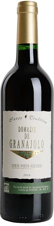 Вино Domaine de Granajolo AOC Corse Porto-Vecchio Cuvee Tradition  red  2017 750 мл