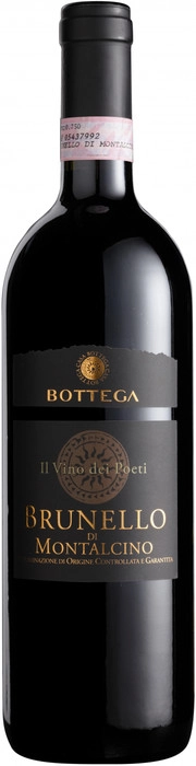 Вино Distilleria Bottega Il Vino dei Poeti Brunello di Montalcino red dry  2014 750 мл