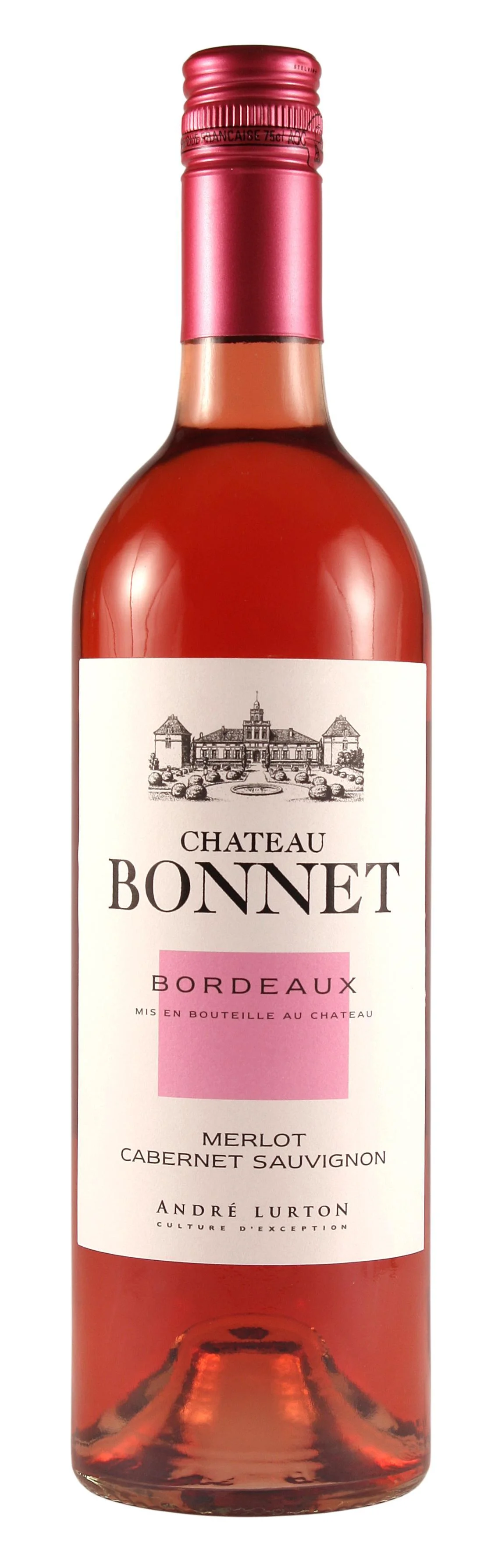 Вино  CHATEAU BONNET ШАТО БОННЕ Бордо 2011 розовое сухое 750 мл