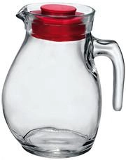 Кувшин Bormioli Sangria Jug Бормиоли Сангрия Кувшин с красной крышкой 1500 мл