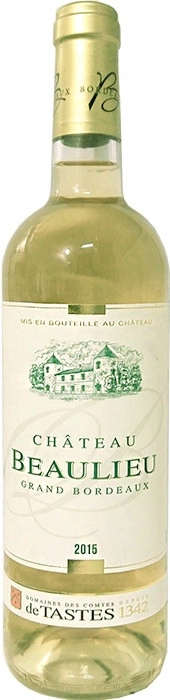 Вино Chateau Beaulieu Comtes de Tastes Bordeaux АОС  Шато Больё  Комт де Таст Бордо  2018 750 мл