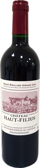 Вино Chateau Haut-Filius Saint-Emilion Grand Cru AOC Шато О-Фильюс Гран Крю  2011  750 мл