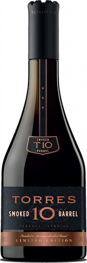 Бренди Torres 10 Smoked  Barrel  700 мл
