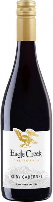 Вино  Eagle Creek  Ruby Cabernet  Игл Крик   Руби Каберне  красное полусухое   750 мл