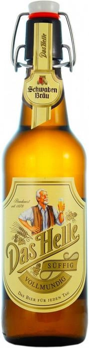 Пиво Schwaben Brau Das Helle Швабен Брой Даз Хелле 500 мл
