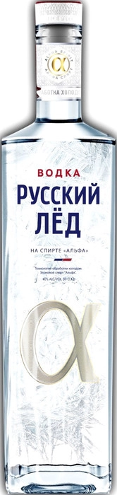 Водка Русский Лед Альфа  500 мл