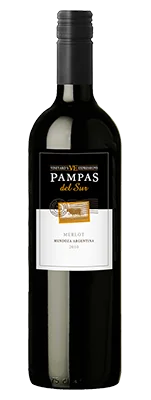 Вино красное сухое Pampas del Sur,«VINEYARD´S EXPRESSIONS» MERLOT  Пампас дель Сур, «ЭКСПРЕШНС» МЕРЛО, 750 мл