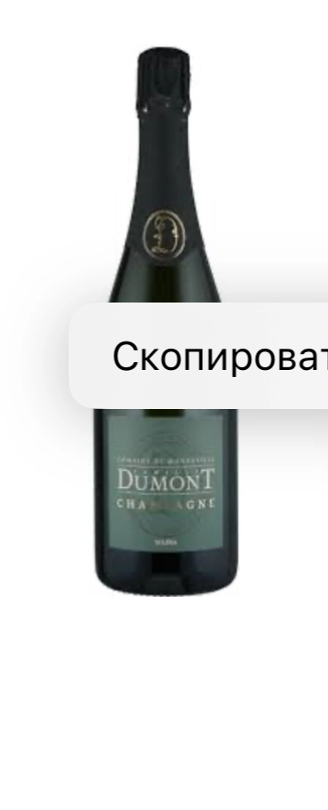 Шампанское DOMAINE DUMONT - CHAMPAGNE DE MONDEVILLE  Solera Blanc de Blancs 2018 750 мл 12,5%
