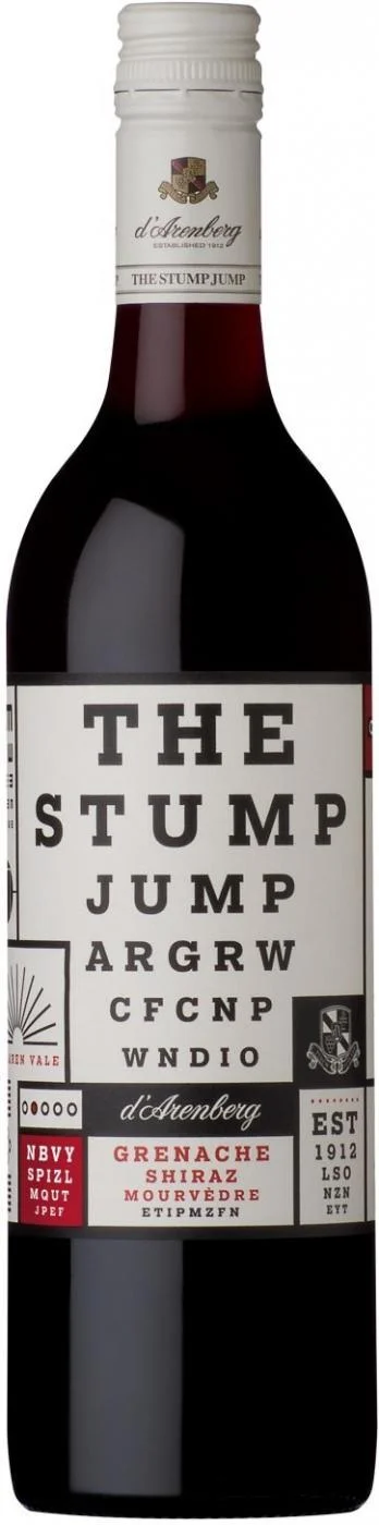 Вино d'Arenberg  The Stump Jump Shiraz 2013 Стамп-Джамп Шираз 0.75