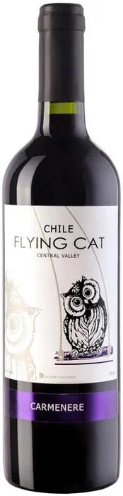 Вино  Flying Cat  Carmenere Флаин Кэт Карменер 2016  750 мл