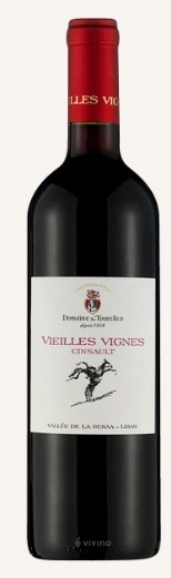 Вино Domaine des Tourelles Vieilles Vignes Cinsault 2021 750 мл 13,5%