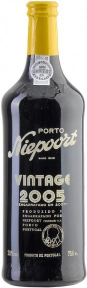 Вино Niepoort Vintage Port 2005 Нипорт Винтаж Порт нефильтрованый 750 мл