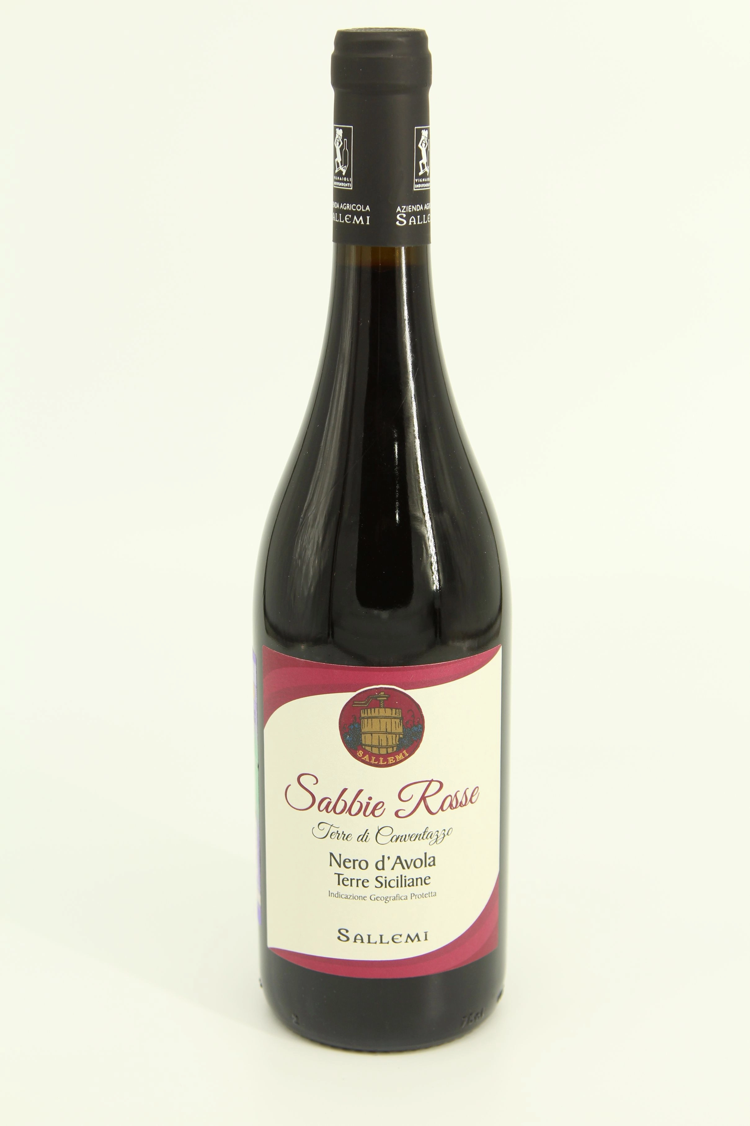 Вино Sallemi Sabbie Rosse Nero d'Avola 2015 750 мл 13%