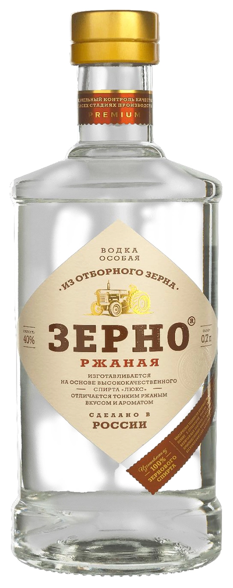 Водка Зерно  Ржаная 700 мл