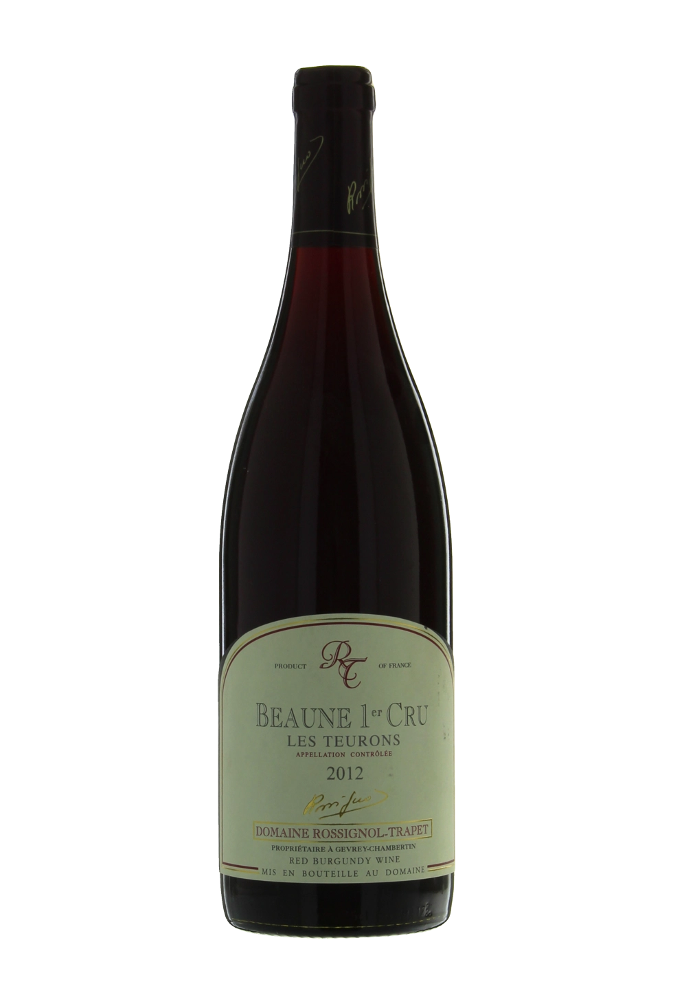 Вино Domaine Rossignol-Trapet  Les Teurons Beaune Premier Cru AOC  2019 750 мл