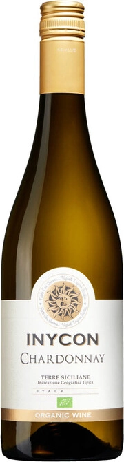 Вино Settesoli Inycon Chardonnay Organic Сеттесоли Иникон Шардонне Органик 2019 750 мл