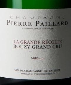 Шампанское Pierre Paillard La Grande Recolte' Bouzy Grand Cru Extra Brut  750 мл