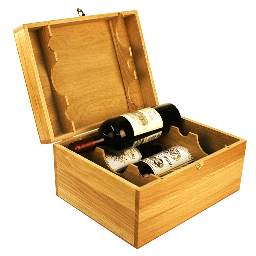 Футляр на 6 бутылок Бордо (бук)