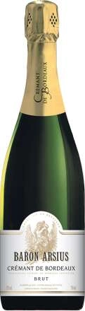 Игристое вино Baron Arsius Cremant de Bordeaux AOC 750 мл 12%