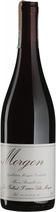 Вино Jean Foillard, Morgon  AOC  Жан Фойяр, Моргон 2019  750 мл