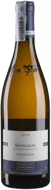 Вино Domaine Anne Gros Bourgogne Chardonnay  2019 750 мл 13%