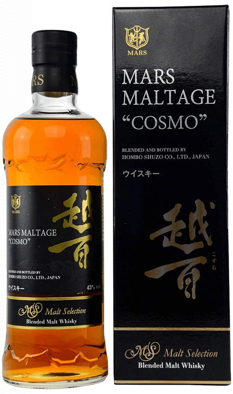 Виски  Mars Maltage Cosmo Blended Malt Hombo Shuzo 700 мл