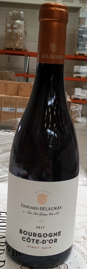 Вино Edouard Delaunay  Bourgogne Cote d'Or Pinot Noir  red dry   2019 750 мл 12,5%