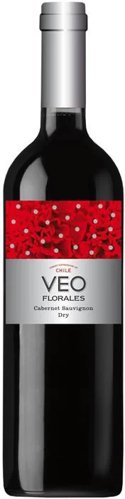 Вино Errazuriz Ovalle Vinedos VEO Florales Cabernet Sauvignon Dry ВЕО Флоралес Каберне Совиньон Сухое 750 мл