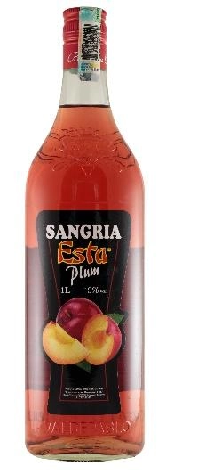 Напиток винный "Сангрия Эста Вальдепабло со вкусом сливы" (Sangria Esta PLUM) 9% 1л