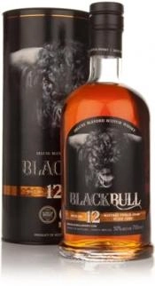 Виски Black Bull 12 Years Old  Blended Scotch Whisky  gift box 700 мл