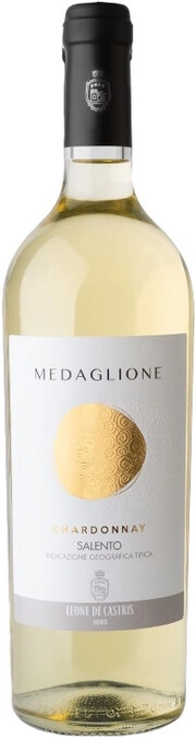 Вино Leone de Castris  Il Medaglione Chardonnay Salento IGT  Иль Медальоне Шардоне 2021 750 мл