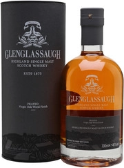 Виски  Glenglassaugh Peated Virgin Oak Wood Finish Highland Singl Malt gift box  700 мл
