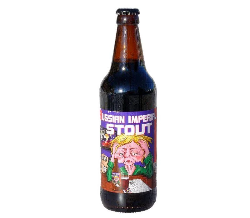 Пиво Crazy Brew Russian Imperial Stout /Крейзи Брю "Русский Имперский Стаут" 500 мл