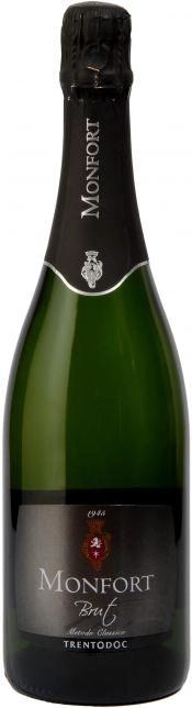 Игристое вино Monfort  Brut  Trento DOC  750 мл