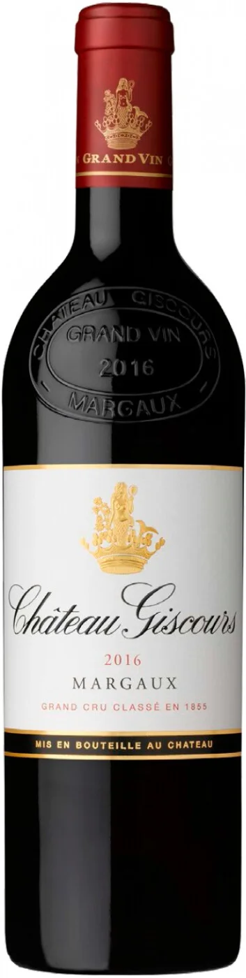 Вино Chateau Giscours Margaux AOC Grand Cru Classe Шато Жискур Гран Крю Классе 2016 750 мл
