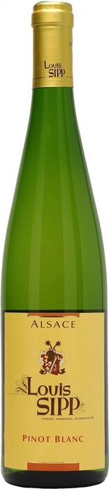 Вино Louis Sipp Pinot Blanc Alsace AOC Луи Сипп Пино Блан 2019 750 мл
