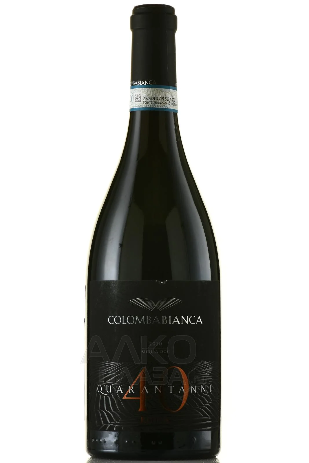 Вино Colomba Bianca QUARANTANNI RISERVA  750 мл  14,5%