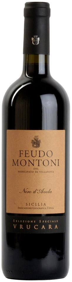 Вино Feudo Montoni  "Vrucara" Nero d'Avola 2010  0,75