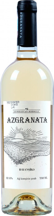 Вино Az-Granata  Bayansira white dry   750 мл