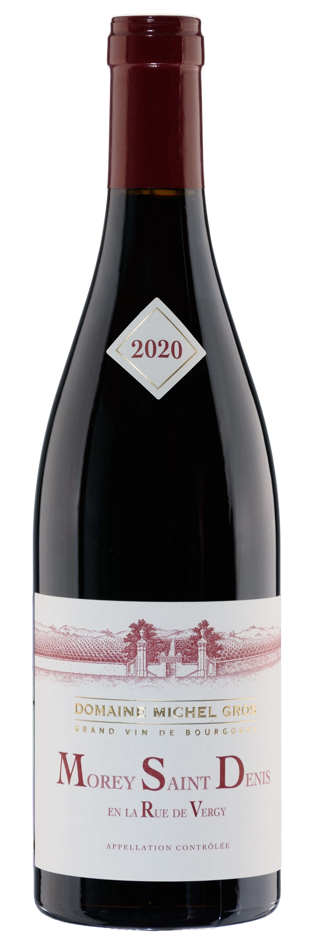 Вино Domaine Michel Gros Morey Saint Denis En La Rue De Vergy 2020 750 ml 14%