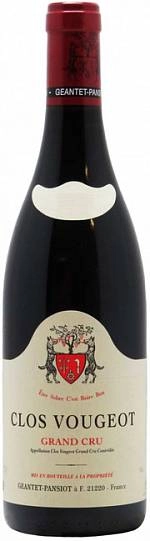 Вино Domaine Geantet-Pansiot Clos Vougeot Grand Cru AOC 2014 750 мл