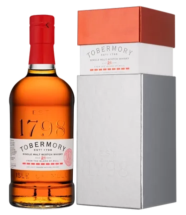 Виски Tobermory aged 21 years 700 мл