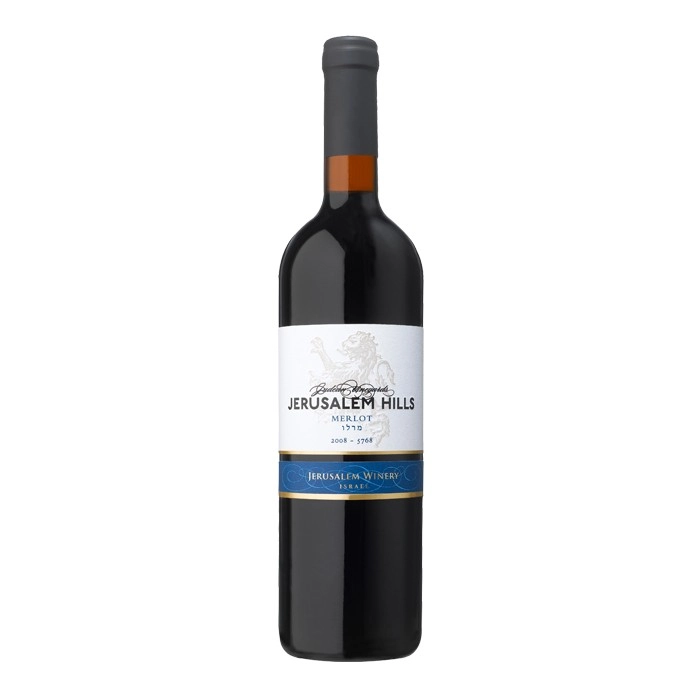 Вино Jerusalem Hills Merlot Джерусалем Хиллз Мерло 2018 750 мл