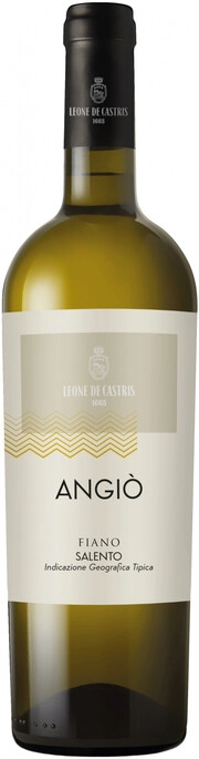 Вино Leone de Castris  Angio Fiano Salento IGT  Анжио Фиано 2021 750 мл