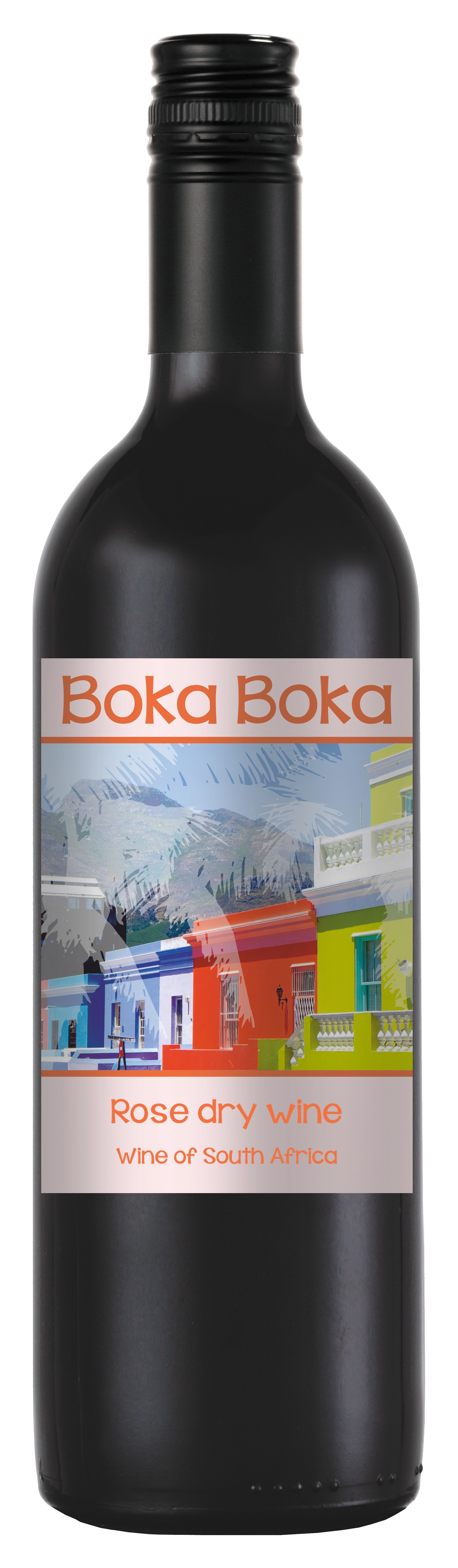 Вино Perdeberg Winery БокаБока Шираз  сухое розовое 750 мл